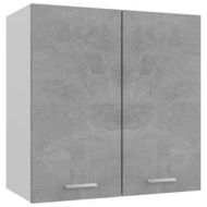 Detailed information about the product Hanging Cabinet Concrete Grey 60x31x60 Cm Chipboard