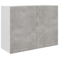 Detailed information about the product Hanging Cabinet Concrete Grey 80x31x60 Cm Engineered Wood
