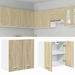 Hanging Cabinet Sonoma Oak 60x31x60 cm Engineered Wood. Available at Crazy Sales for $99.95