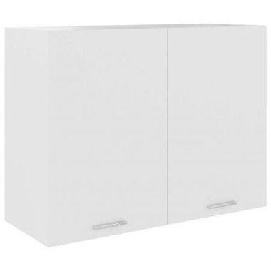 Hanging Cabinet White 80x31x60 Cm Chipboard