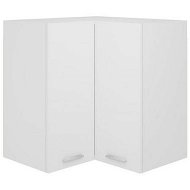 Detailed information about the product Hanging Corner Cabinet White 57x57x60 Cm Engineered Wood