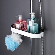 Detailed information about the product Hanging Shower Rack Storage Rack Tray Adjustable Height Bathroom Accessories
