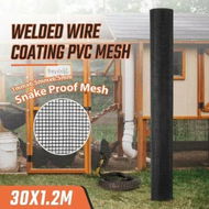 Detailed information about the product Hardware Cloth Wire Mesh Galvanised Welded Fence Chicken Coop Netting Rabbit Cage Guard Barrier Enclosure Snake Vermin Rat Proof Fencing 30mx1.2m