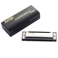 Detailed information about the product Harmonica C Key Blues East Top 10 Hole Diatonic Harp Beginners Kids Mouth Organ Portable Musical Instrument Christmas Gift Learning