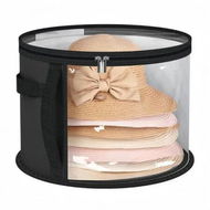 Detailed information about the product Hat Storage Box, Holds Up to 7 Caps, Cowboy Hat Organizer for Closet, Multifunctional Storage Box For Toy Clothes Blanket