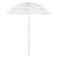 Detailed information about the product Hawaii Beach Umbrella White 180 Cm