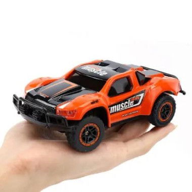 HB DK43 Rc Car 1/43 2.4g Mini High-speed Remote Control Car Kids Gift For Boys Car ToyOrange