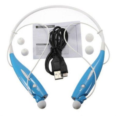 HBS 700 Wireless Bluetooth Universal Sports Stereo Earphone Headset - Blue