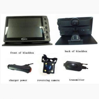 HD 720P Black Box Car Digital Video Recorder With 4.3