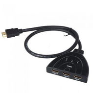 Detailed information about the product HDMI Splitter 0.5m - 3 HDMI Inputs To 1 HDMI Output Auto Switch Cable.