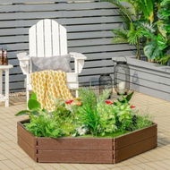 Detailed information about the product HDPE Raised Garden Bed With 2 Configurations Of Rectangular And Hexagon