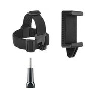 Detailed information about the product Head Mounted Mobile Phone Holder, First Person View Video Outdoor Live Shooting Bracket with Phone Clip 4 inch to 7 inch for iPhone GoPro