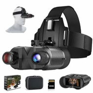 Detailed information about the product Head-Mounted Night Vision Goggles Rechargeable Hands Free Night Vision Binoculars Goggles,Digital Infrared Viewing 8X Digital Zoom