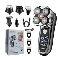 Detailed information about the product Head Shavers for Bald Men, IPX7 Waterproof Wet Dry Bald Head Shaver, LED Display Electric Rechargeable Head Shaving Men Kit