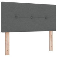 Detailed information about the product Headboard Button Tufted Dark Grey 100 cm Fabric