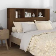 Detailed information about the product Headboard Cabinet Brown Oak 140x18.5x104.5 cm