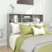 Headboard Cabinet Concrete Grey 140 cm. Available at Crazy Sales for $129.95