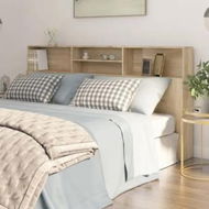 Detailed information about the product Headboard Cabinet Sonoma Oak 200 cm