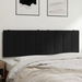 Headboard Cushion Black 153 cm Velvet. Available at Crazy Sales for $89.95