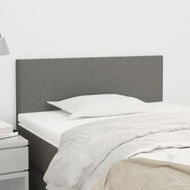 Detailed information about the product Headboard Dark Grey 100x5x78/88 cm Fabric