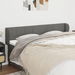 Headboard with Ears Dark Grey 163 cm Fabric. Available at Crazy Sales for $129.95
