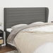 Headboard with Ears Dark Grey 203 cm Fabric. Available at Crazy Sales for $209.95