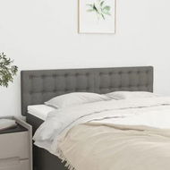 Detailed information about the product Headboards 2 pcs Dark Grey 72x5x78/88 cm Fabric