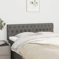 Detailed information about the product Headboards 2 Pcs Dark Grey 80x70x78/88 Cm Fabric.