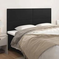 Detailed information about the product Headboards 4 pcs Black 100 cm Faux Leather