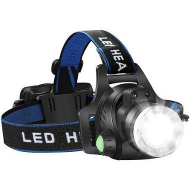 Headlamp Flashlight USB Rechargeable Led Head Lamp IPX4 Waterproof T004 Headlight With 4 Modes