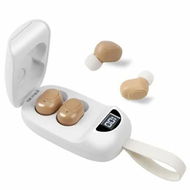 Detailed information about the product Hearing Aids for Seniors, Rechargeable Hearing Aid with Noise Cancelling Invisible Hearing Amplifiers with Charging Box, Easy to Carry