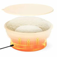 Detailed information about the product Heated Banneton Bread Proofing Basket 9 Inch Foldable Silicone Sourdough Fermentation Bowl 4 Adjustable Temperature LevelsType C Power Bakery