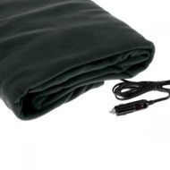 Detailed information about the product Heated Electric Car Blanket 150x110cm 12V - Black