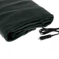 Detailed information about the product Heated Electric Car Blanket 150x110cm 12V - Navy Blue