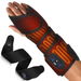 Heated Wrist Wrap Massager Cordless Hands Heating Pad Digital Display with 3 Heat,Vibration Levels,Rechargeable for Arm Neck Calf. Available at Crazy Sales for $24.99
