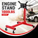 Heavy Duty Engine Stand Folding Automotive Motor Holder Hoist Car Rebuild Storage Support Steel Crane Workshop Repair Mount Dolly 450kg with Wheels. Available at Crazy Sales for $89.95