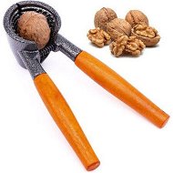 Detailed information about the product Heavy Duty Nutcracker Pecan Walnut Plier Opener Tool with Wood Handle