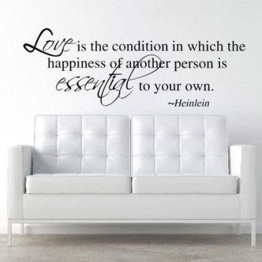 Heinleins Word About LOVE Wall Stickers