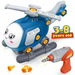 Helicopter Toy Take Apart Toys with Electric and Hand Drill Tool,Building Sets to Airplane Toy for Kids Ages 3+. Available at Crazy Sales for $29.99