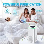 Detailed information about the product HEPA Air Purifier Cleaner Portable Room Dust Filter Purification System Quiet Activated Carbon Filtration 4 Speeds
