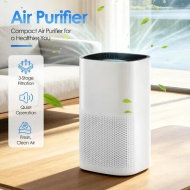 Detailed information about the product HEPA H13 Air Purifier PM2.5 Office Desktop Cleaner Portable Room Dust Filter Fresher Purification Pet Hair Smoke Filtration System Quiet Bedroom 30ãŽ¡