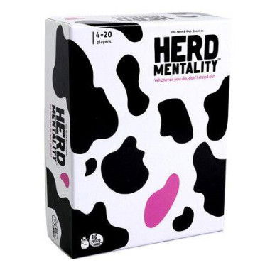 Herd Mentality Board Game: The Udderly Hilarious Family Game, Fun for The Whole Family Age10+ for 4 to 20 Players