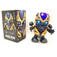 Detailed information about the product Hero Robot Toy With 3D Lights And SoundElectric Toys With Light And Music For Kids