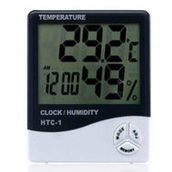 Detailed information about the product High-Accuracy Lcd Digital Thermometer Hygrometer Electronic Clock