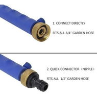 Detailed information about the product High-Pressure Power Washer Wand with durable Metal Watering Sprayer,Universal Hose End for easy connection,Hydrojet Water Power Nozzle,Easily clean cars,patios,and more(blue)