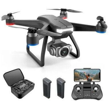 High-quality 4K Camera Drone with Remote Control First-person View (FPV) Technology Quadcopter design provides stability & easy maneuverability