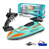 Detailed information about the product High Speed Remote Control Speedboat 2.4G Water Remote Control Boat Toy, for Lakes and Pools