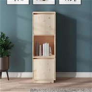 Detailed information about the product Highboard 38x35x117 cm Solid Wood Pine