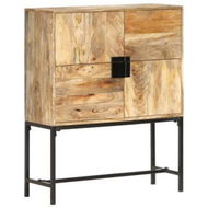 Detailed information about the product Highboard 80x30x100 Cm Solid Mango Wood