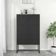 Detailed information about the product Highboard Black 80x35x135 cm Steel